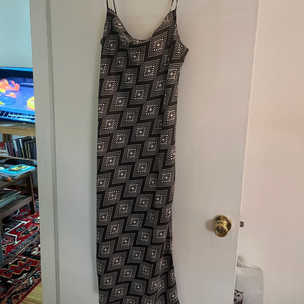 Satin Slip Dress- Banana Republic